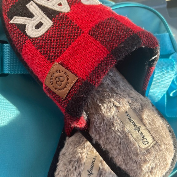 Women's Mama Bear Buffalo Check Clog Slipper - Picture 5 of 12